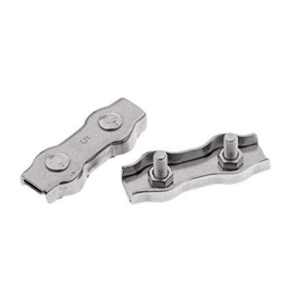 STAINLESS STEEL S511 DUPLEX WIRE ROPE CLIP 304